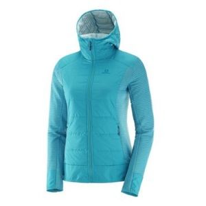Salomon women Right Nice hybrid hoodie jacket med